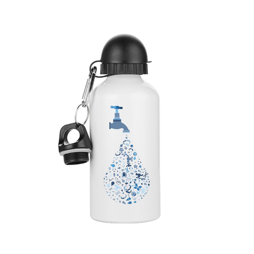 geschenkartikel trinkeflasche weiß