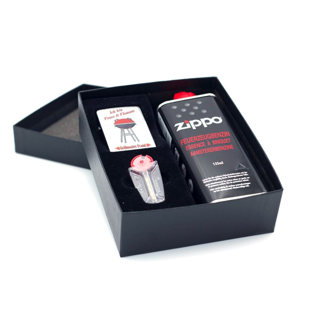 geschenkartikel zippo set